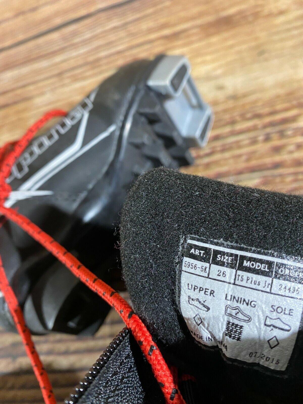 Alpina T5Plus Cross Country Ski Boots Classic NNN EU 26 US 9 Kids 180mm A-59