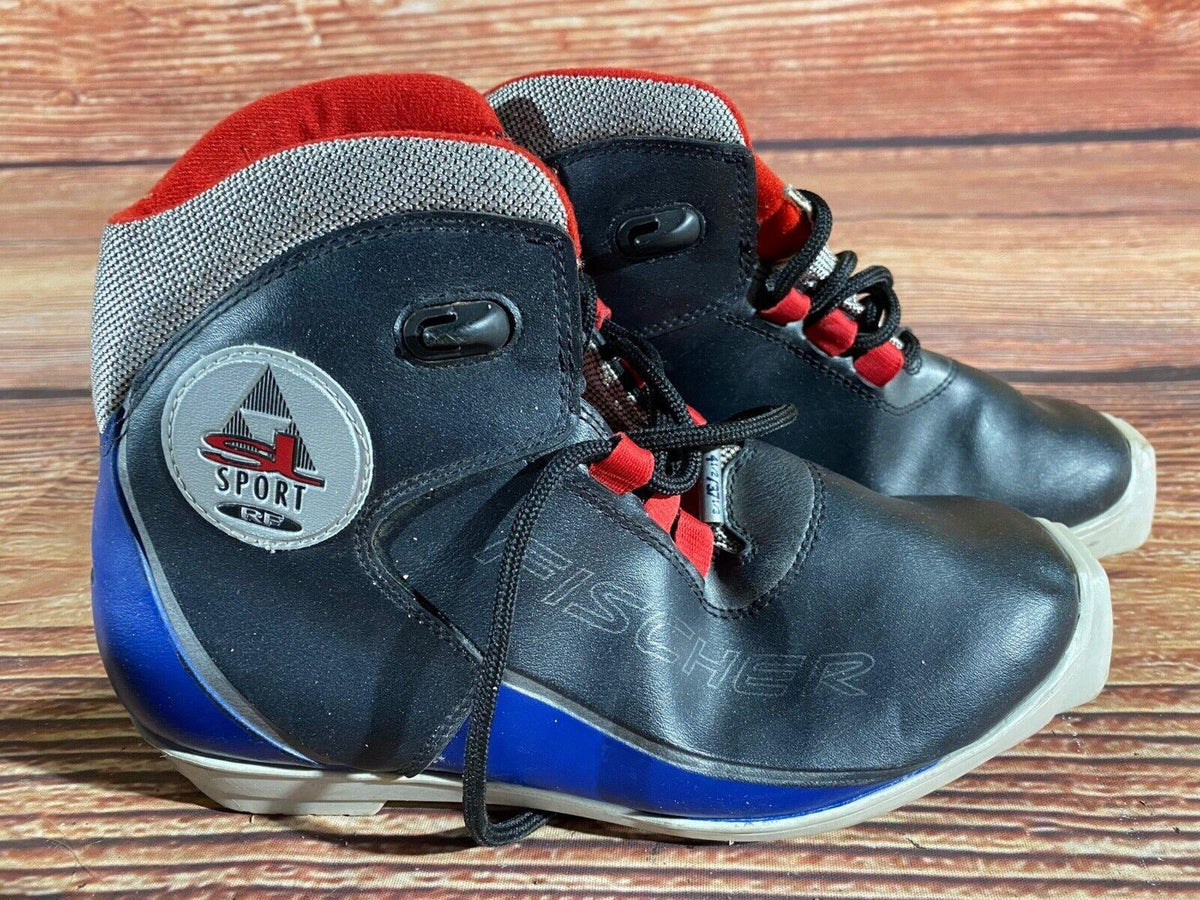 Fischer SL Sport Cross Country Ski Boots Classic SNS Profil EU 37.5 US 5.5 1104
