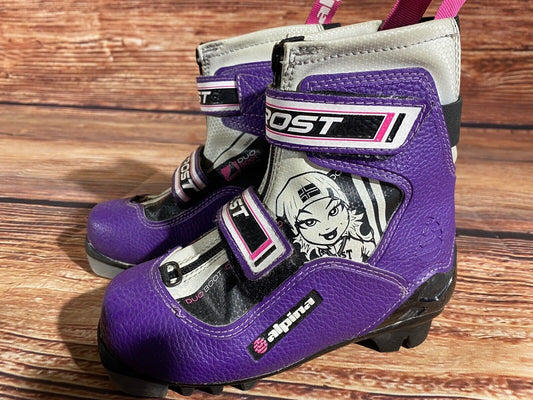 Alpina Frost Cross Country Ski Boots Classic NNN EU 29 US 11.5 Kids 190mm A-1114