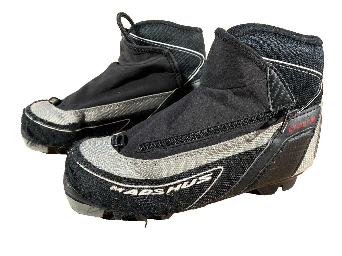 Madshus CT100 Cross Country Ski Boots Classic NNN EU 33 US 2 Kids 220mm M-166