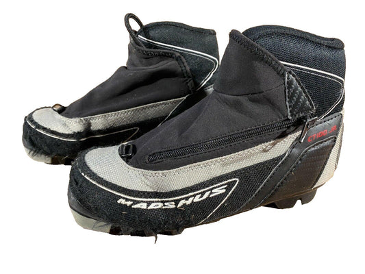 Madshus CT100 Cross Country Ski Boots Classic NNN EU 33 US 2 Kids 220mm M-166