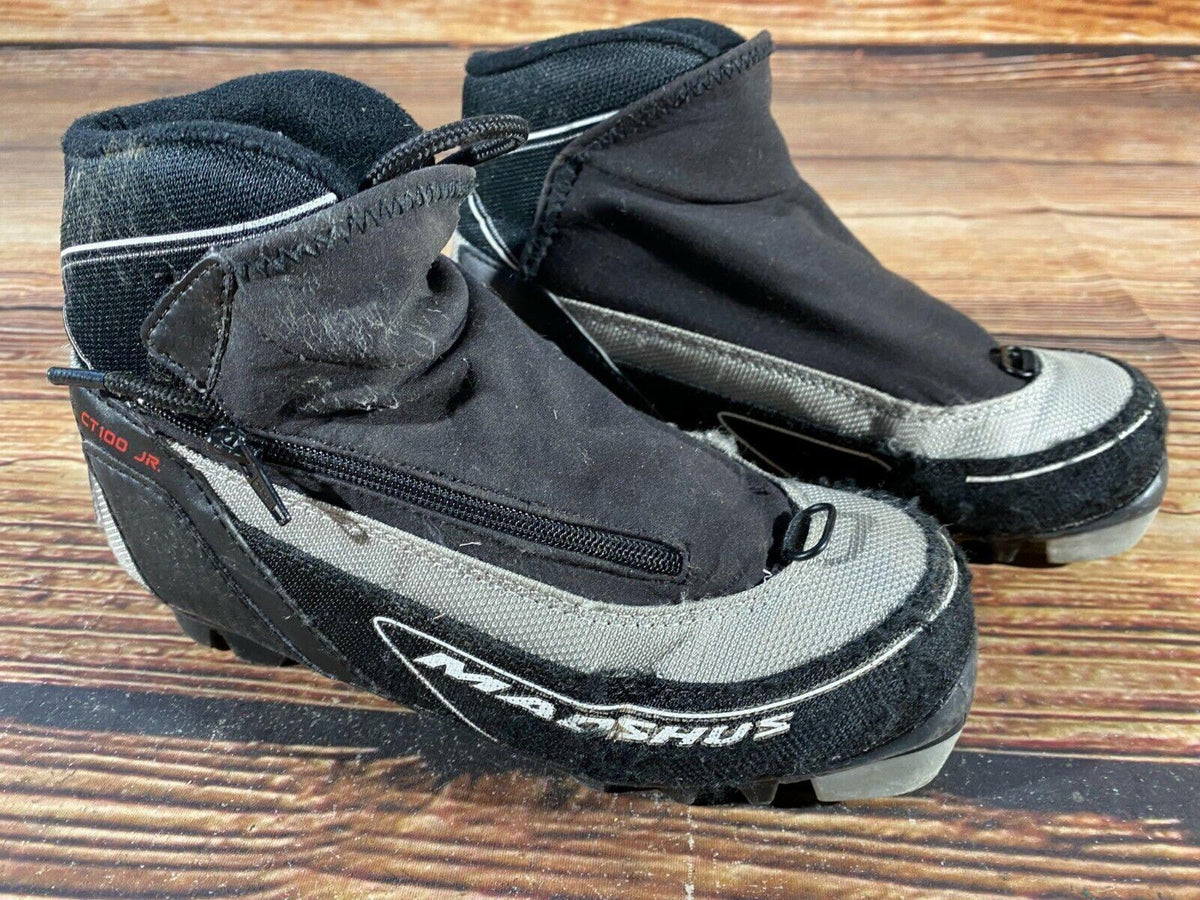 Madshus CT100 Cross Country Ski Boots Classic NNN EU 33 US 2 Kids 220mm M-166