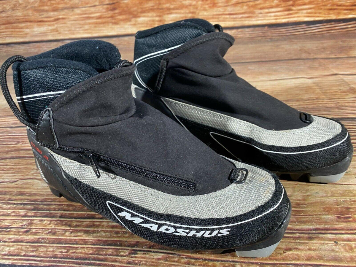 Madshus CT100 Cross Country Ski Boots Classic NNN EU 34 US 3 Kids 225mm M-146