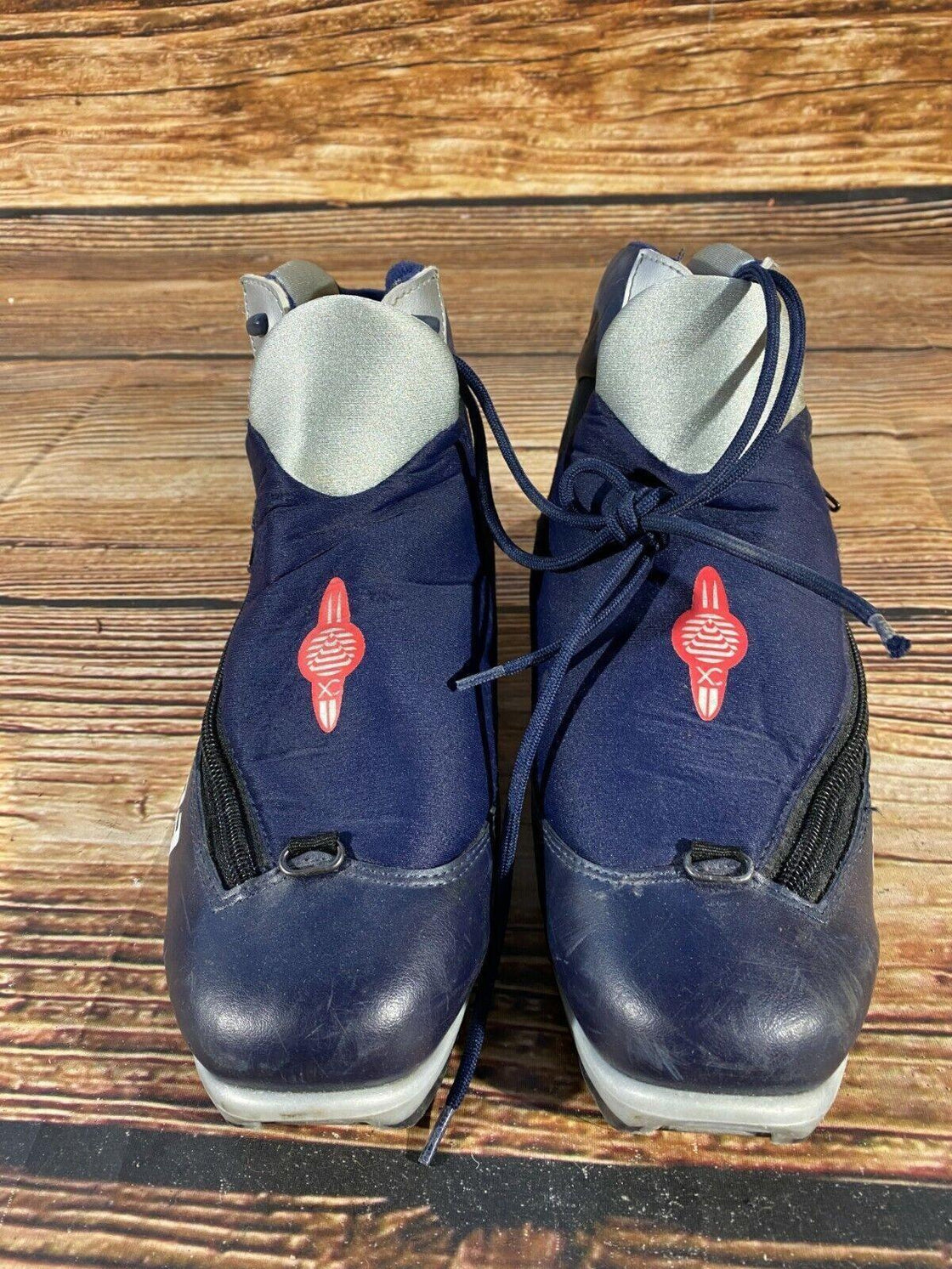 Alpina 311 Nordic Cross Country Ski Boots Size EU42 US9 NNN bindings 974
