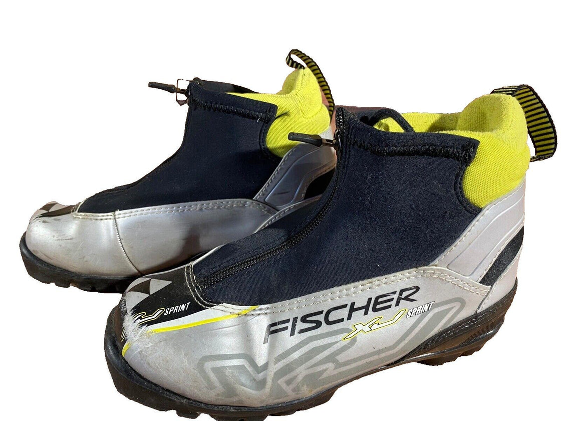 Fischer XJ Sprint Nordic Cross Country Ski Boots Size EU36 US4.5 NNN 1411
