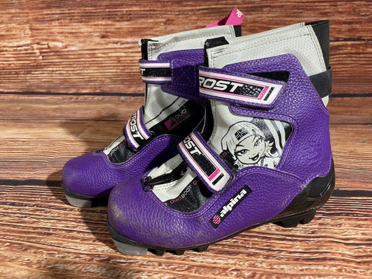 Alpina Frost Cross Country Ski Boots Classic NNN EU 33 US 2 Kids 220mm A-1110