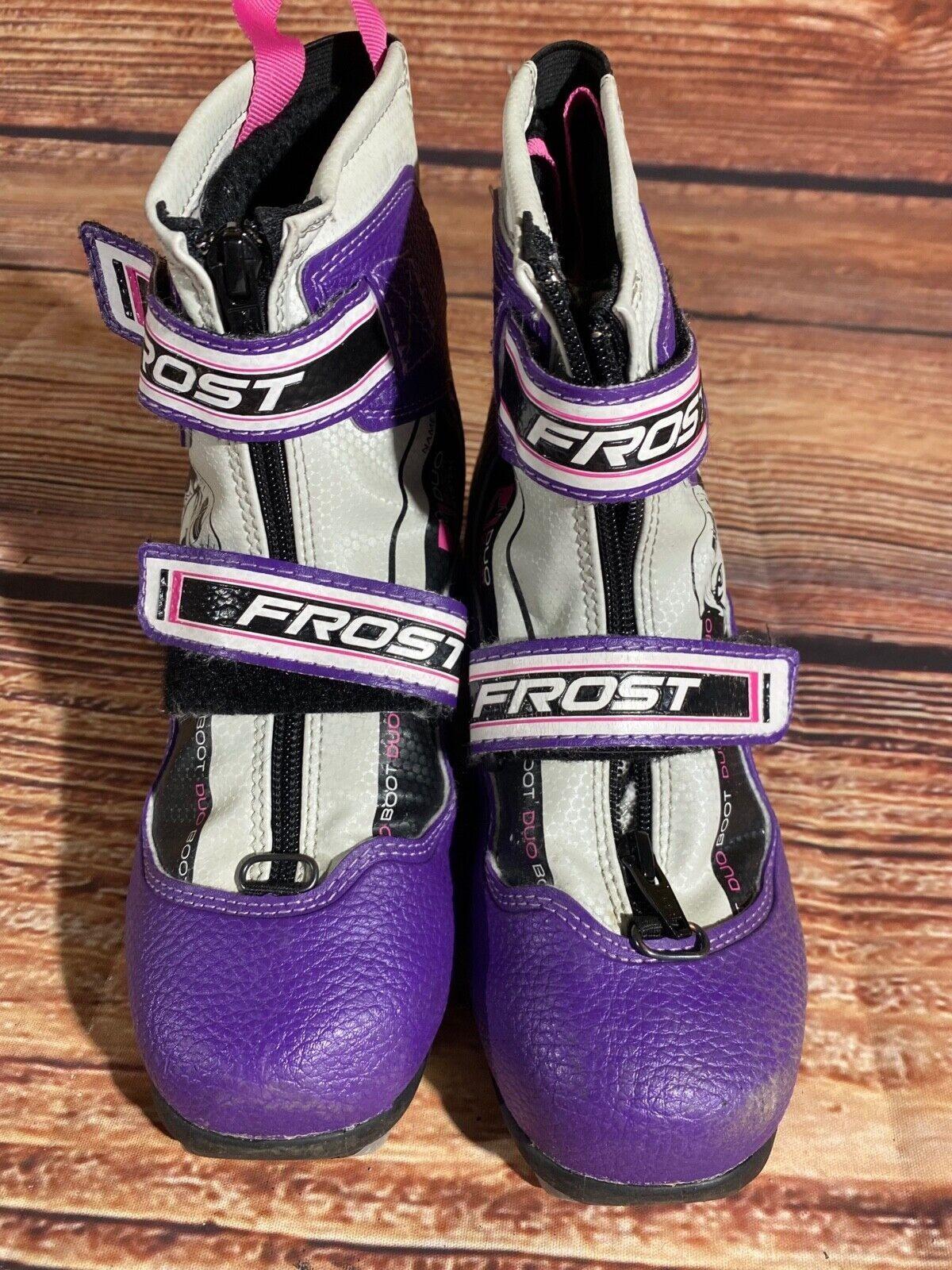 Alpina Frost Cross Country Ski Boots Classic NNN EU 33 US 2 Kids 220mm A-1110
