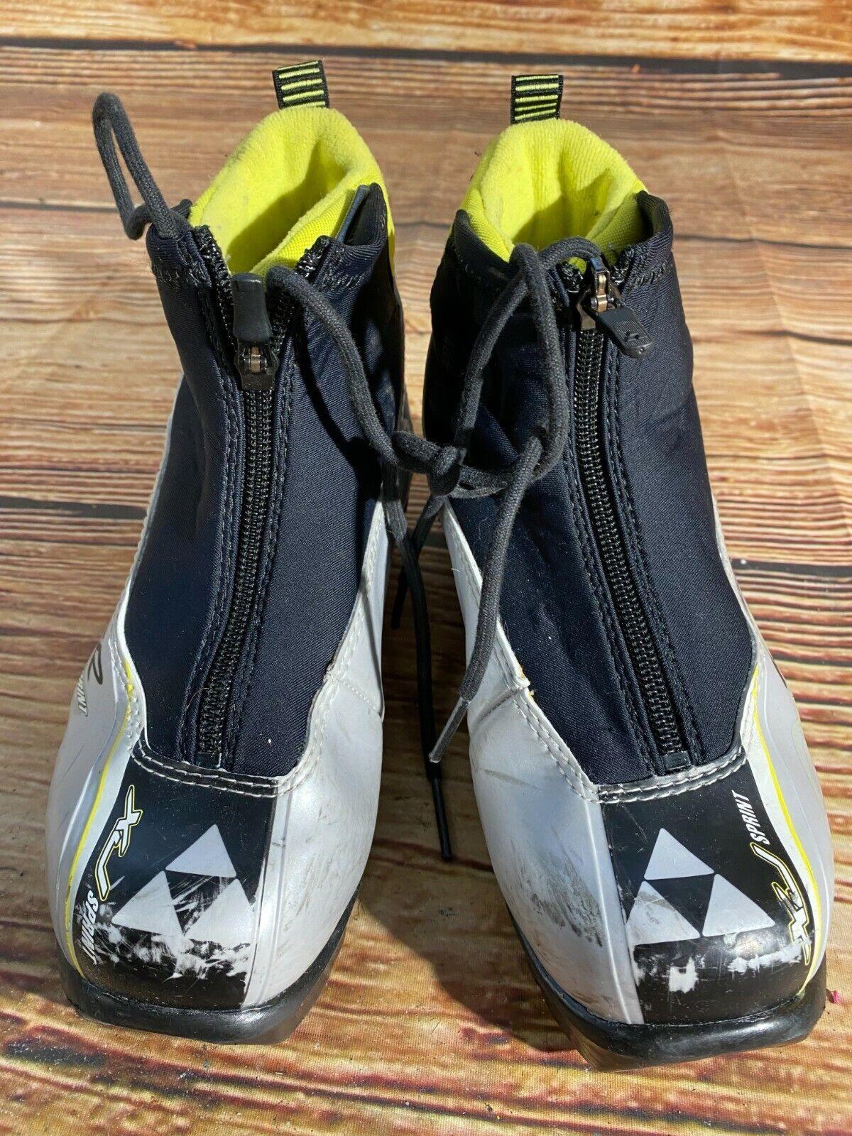 Fischer XJ Sprint Cross Country Ski Boots Classic NNN EU 35 US 3.5 225mm 1450