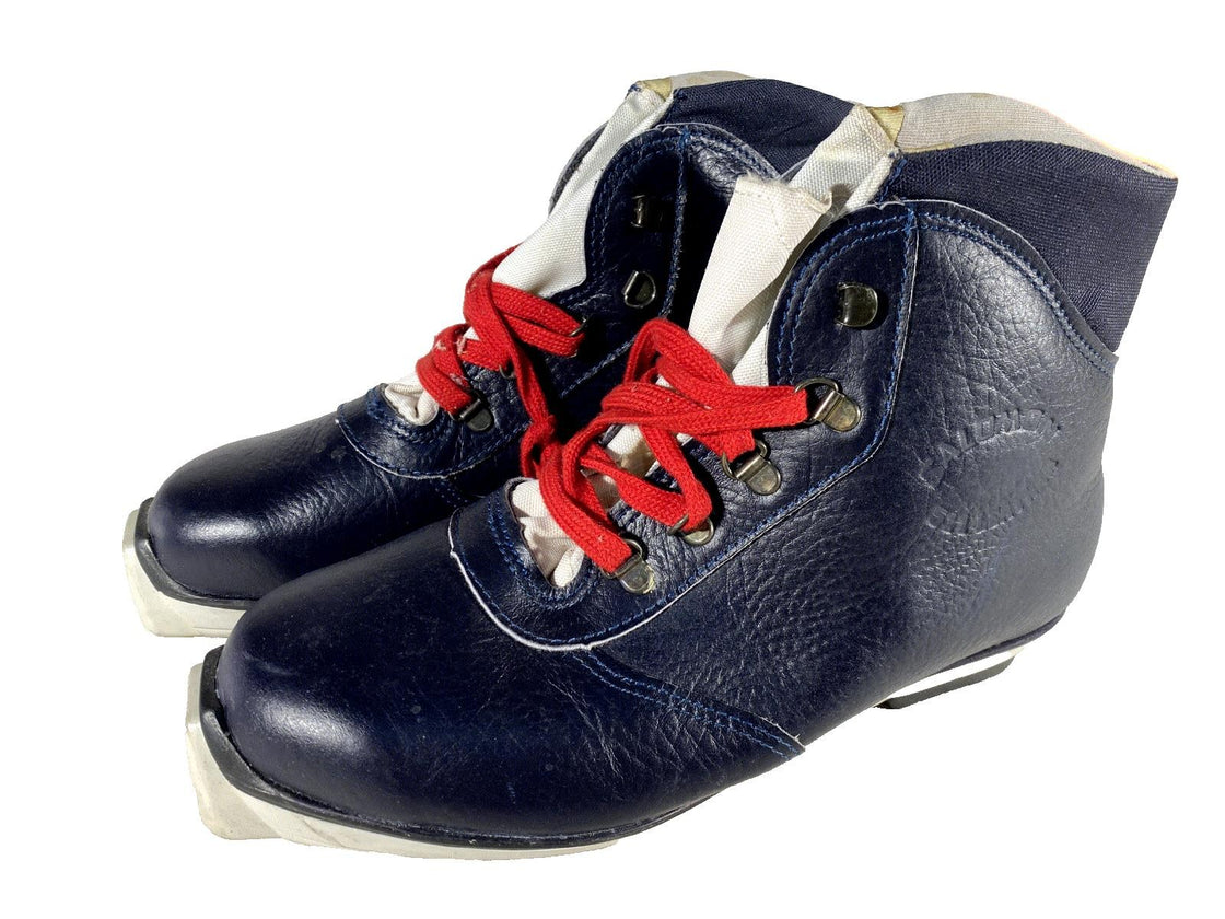 Salomon Leather Nordic Cross Country Ski Boots Size EU40 US7.5 SNS Profil 2269
