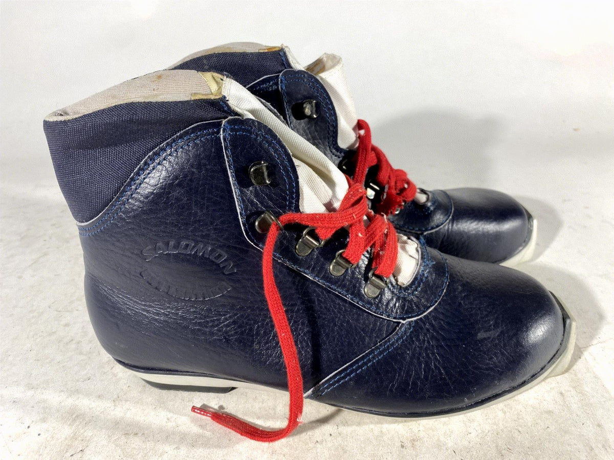 Salomon Leather Cross Country Ski Boots Classic SNS Profil EU 40 US 7.5 2269