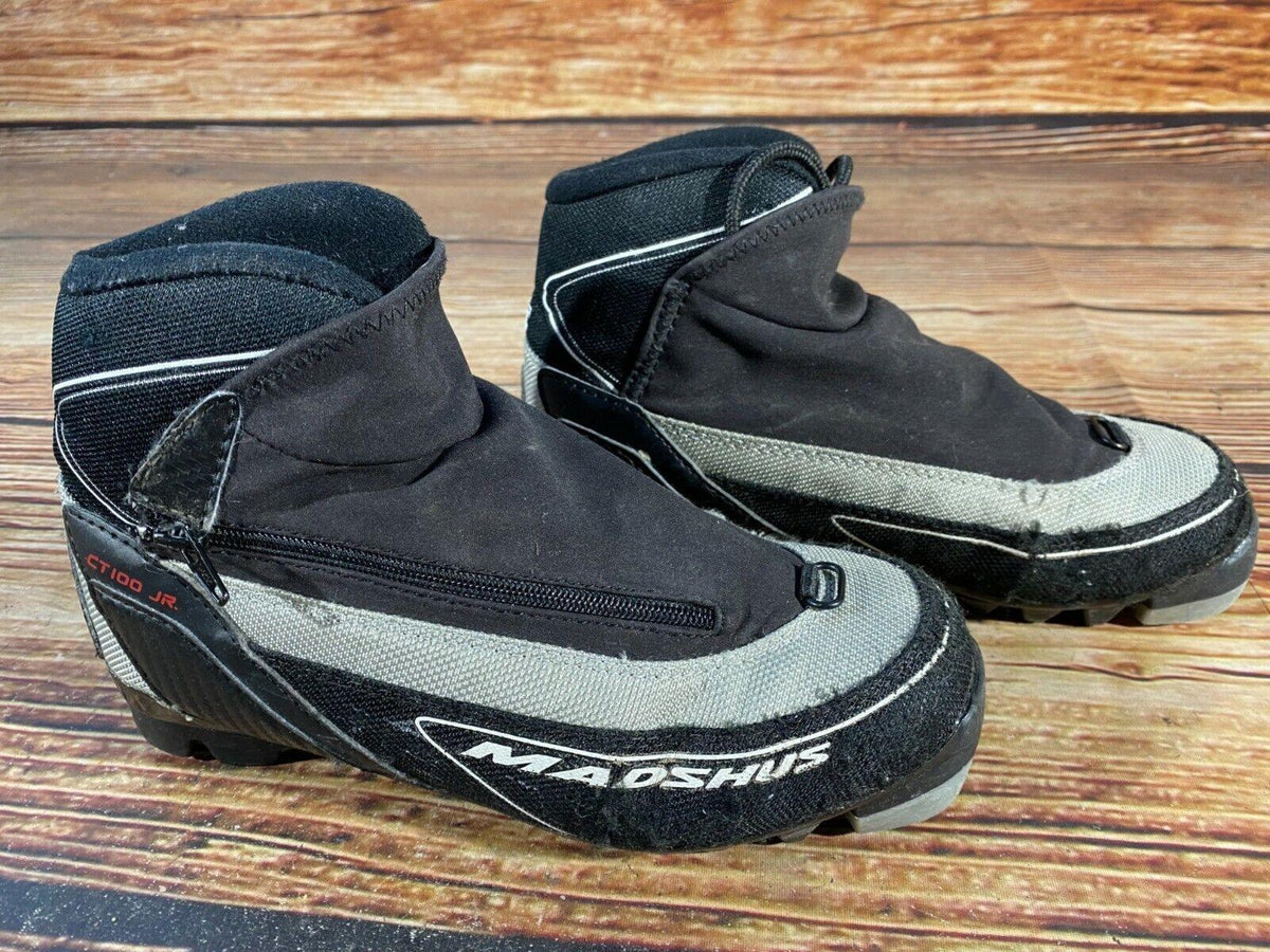 Madshus CT100 Cross Country Ski Boots Classic NNN EU 34 US 3 Kids 224mm M-19