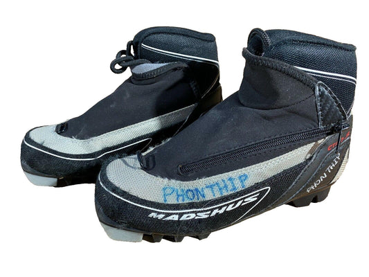 Madshus CT100 Cross Country Ski Boots Classic NNN EU 32 US 1.5 Kids 214mm M-5