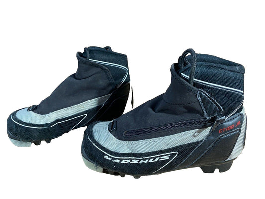 Madshus CT100 Cross Country Ski Boots Classic NNN EU 30 US 12 Kids 202mm M-17