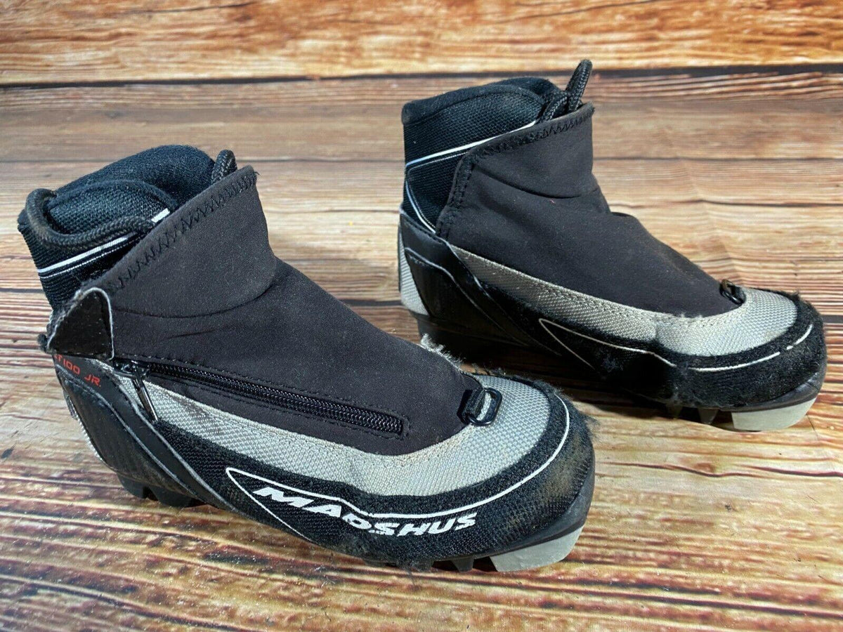 Madshus CT100 Cross Country Ski Boots Classic NNN EU 30 US 12 Kids 202mm M-17