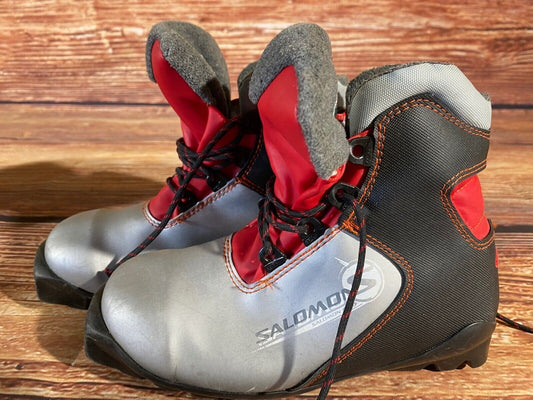 Salomon Snowmonster Cross Country Ski Boots Classic SNS Profil EU 34 US 2.5 S87