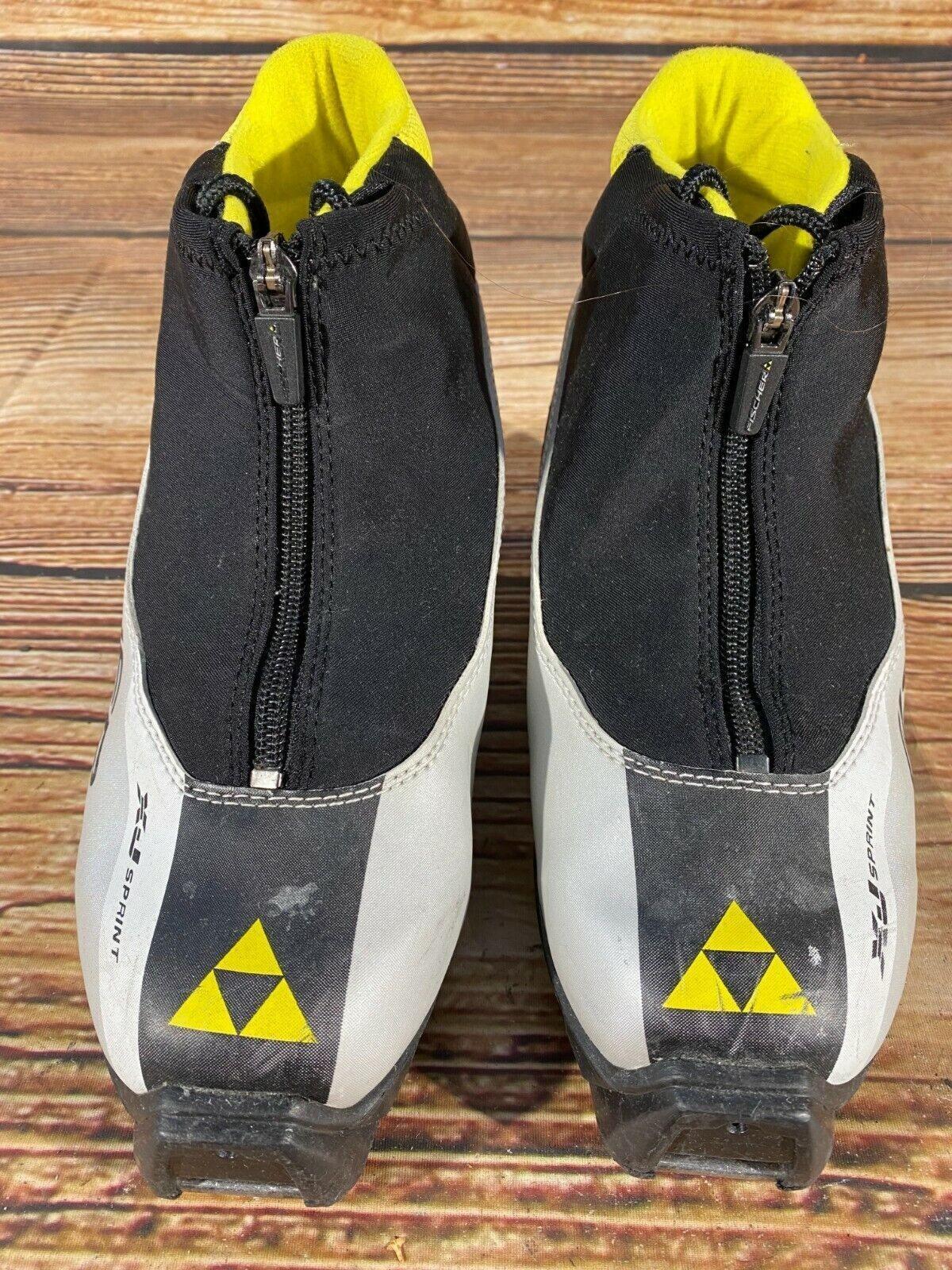Fischer XJ Sprint Cross Country Ski Boots Classic SNS Profil EU 37 US 5 1530
