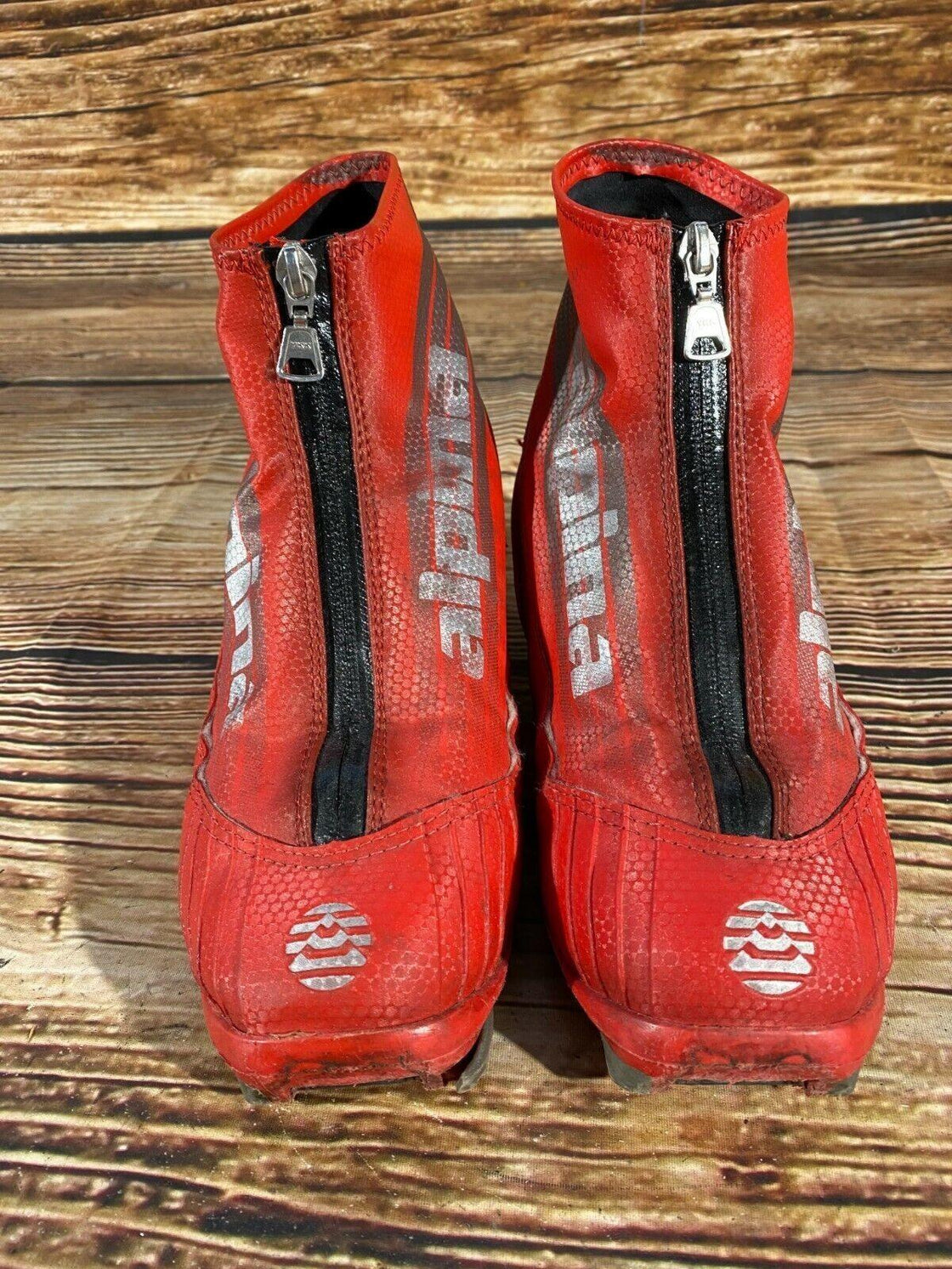 Alpina SCL Nordic Cross Country Ski Boots Size EU38 US6 NNN bindings 997