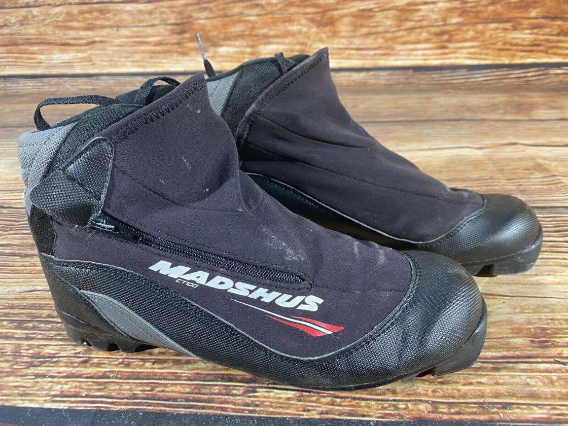 Madshus CT100 Nordic Cross Country Ski Boots Size EU39 US7 NNN bindings 2591