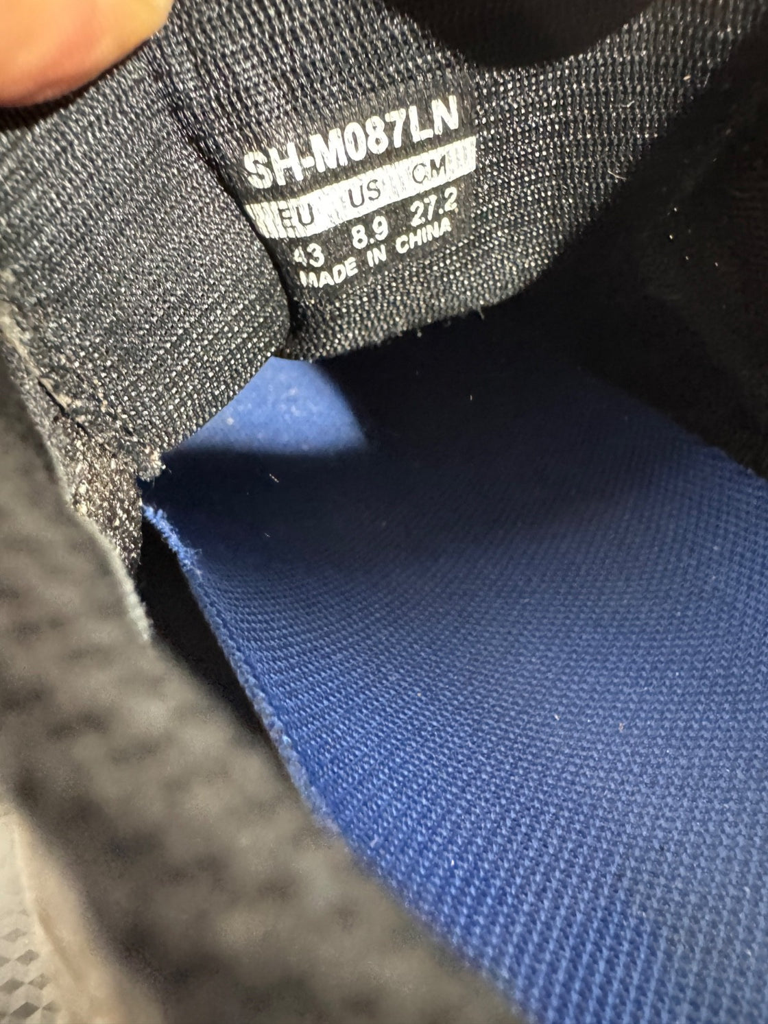 SHIMANO M087 Cycling MTB Shoes Mountain Bike EU43 US8.9 UK8 Mondo 272 cs 1276