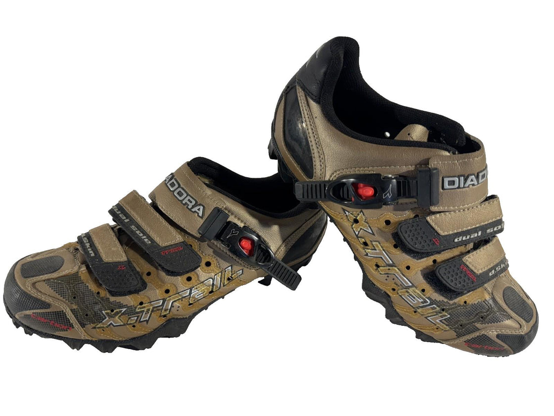 DIADORA X-Trail Cycling MTB Shoes Mountain Bike EU41 US8 UK7.5 Mondo 257 cs 1284