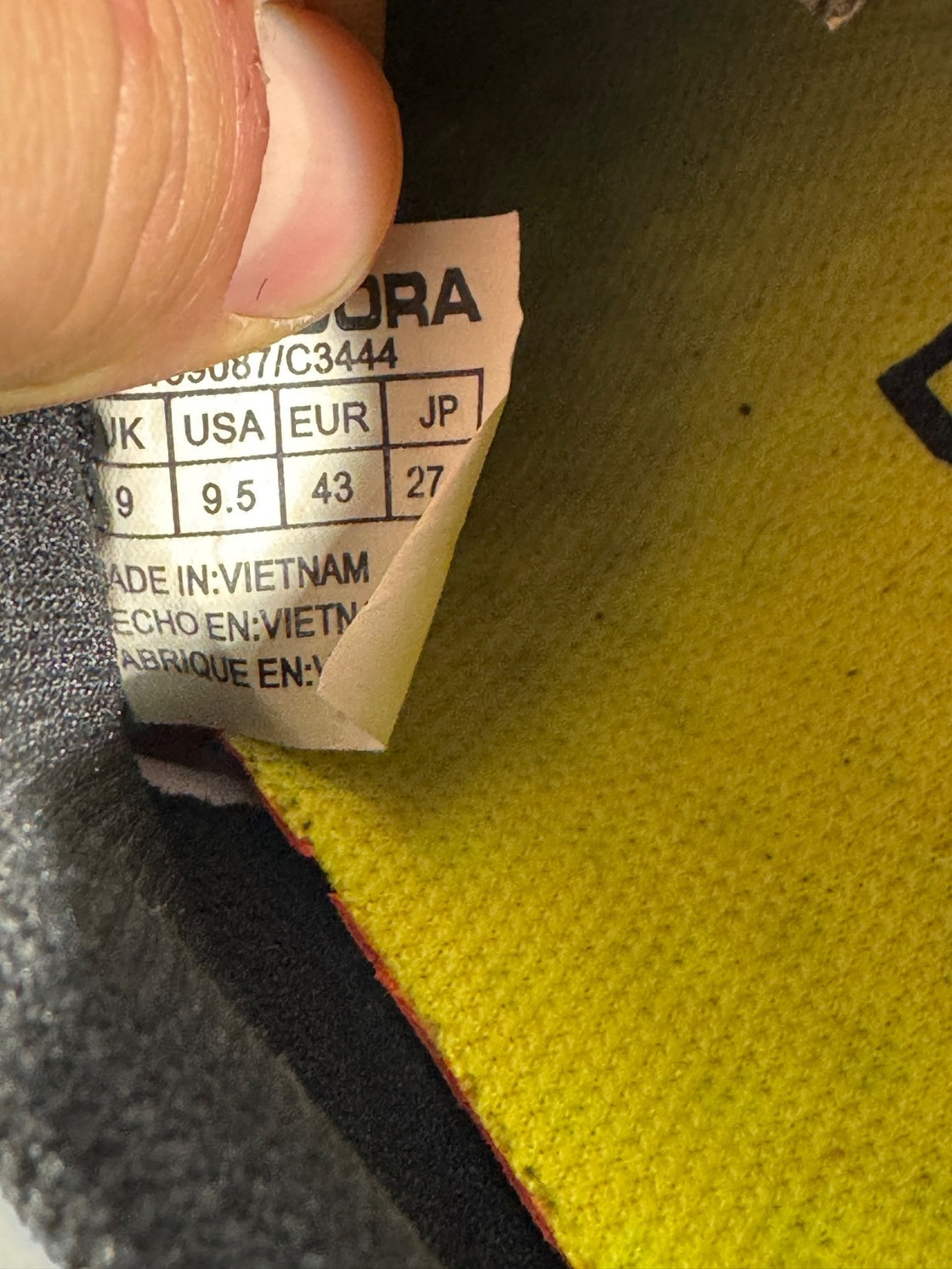 DIADORA Cycling MTB Shoes Mountain Bike EU43 US9.5 UK9 Mondo 270 cs 1289