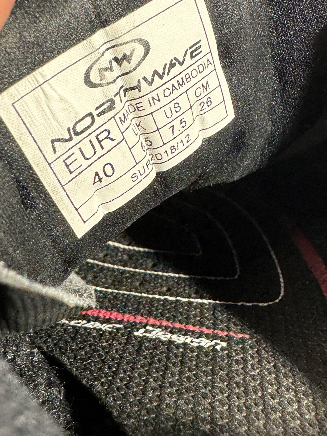 NORTHWAVE Cycling MTB Shoes Mountain Bike EU40 US7.5 UK6.5 Mondo 252 cs 1296