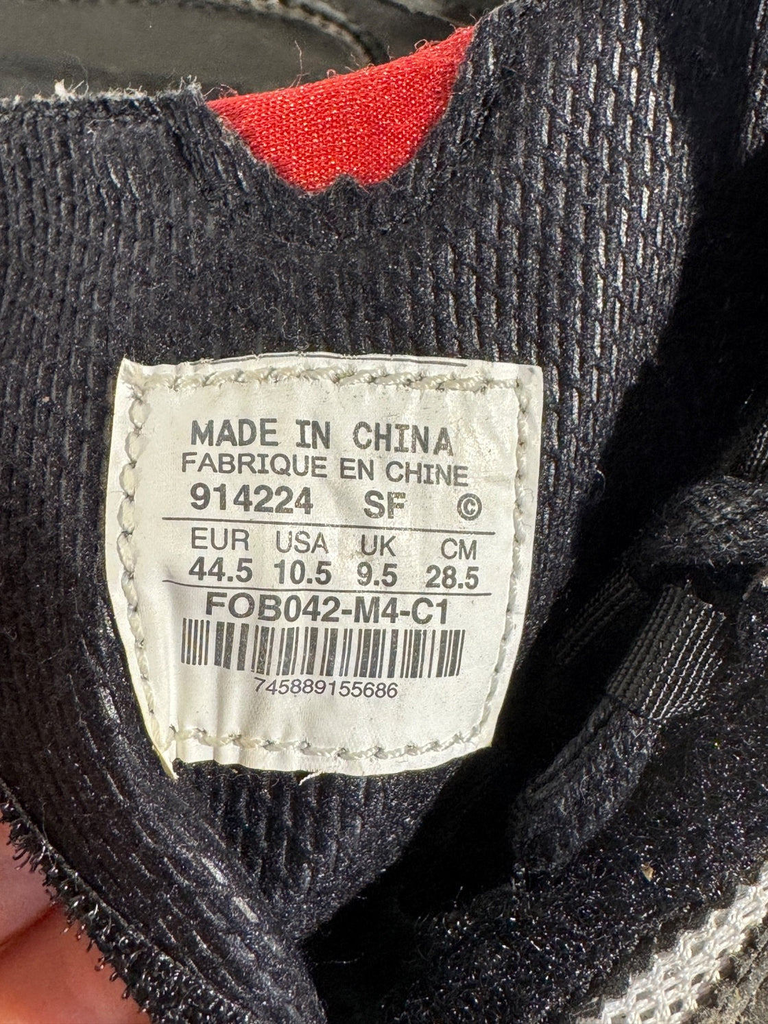 NIKE Vintage Road Cycling Shoes 3 Bolts EU44.5 US10.5 UK9.5 Mondo 278 cs 1307