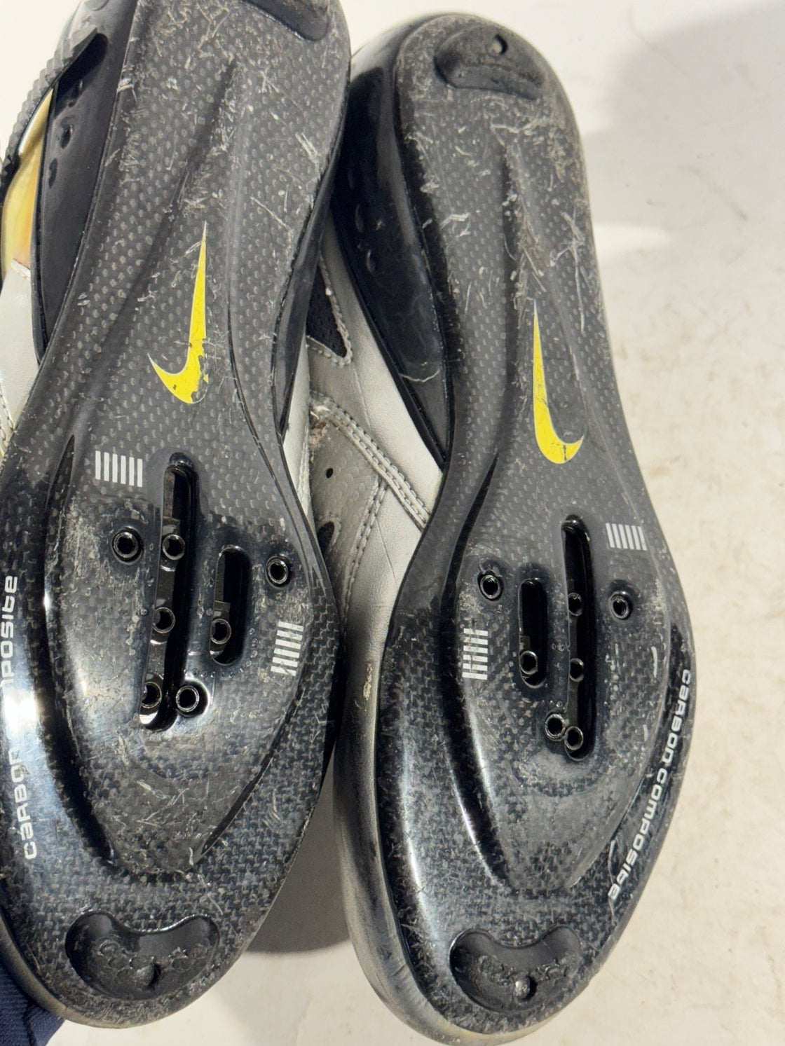 NIKE Carbon Road Cycling Shoes 3 Bolts EU43 US9.5 UK8.5 Mondo 270 cs 1311