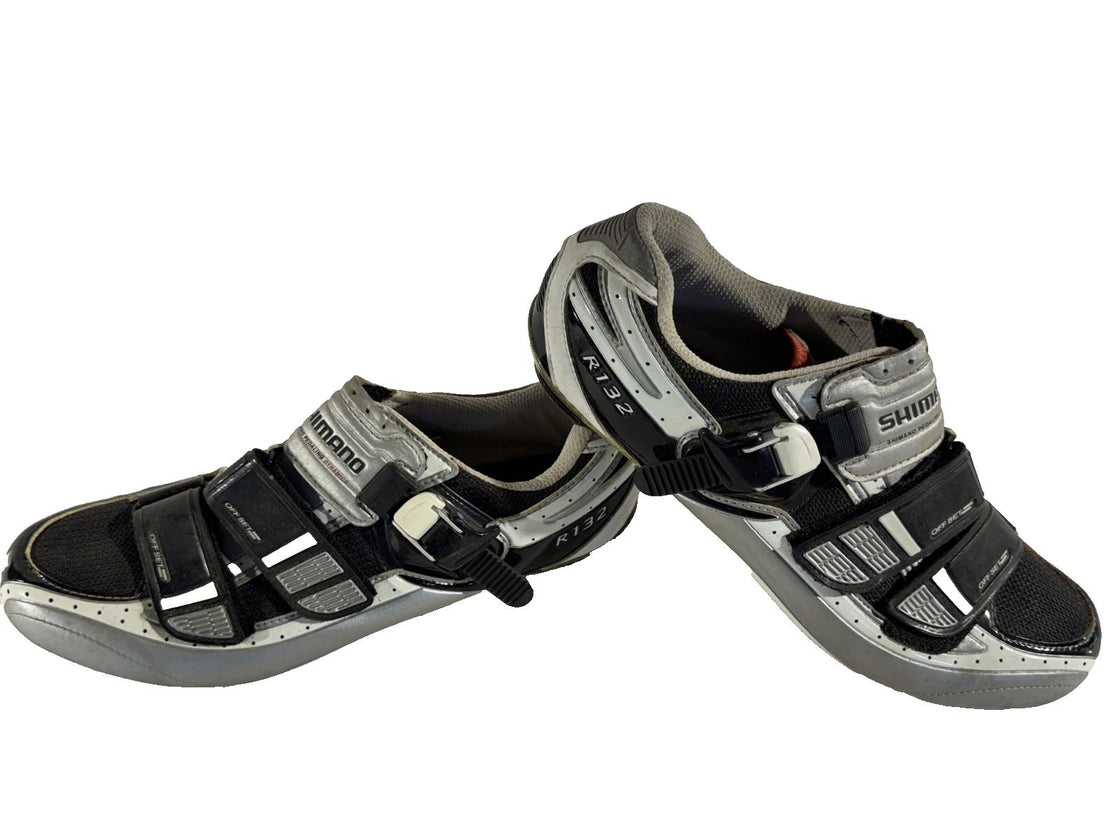 SHIMANO R132 Carbon Road Cycling Shoes EU44 US9.7 UK9 Mondo 278 cs 1312