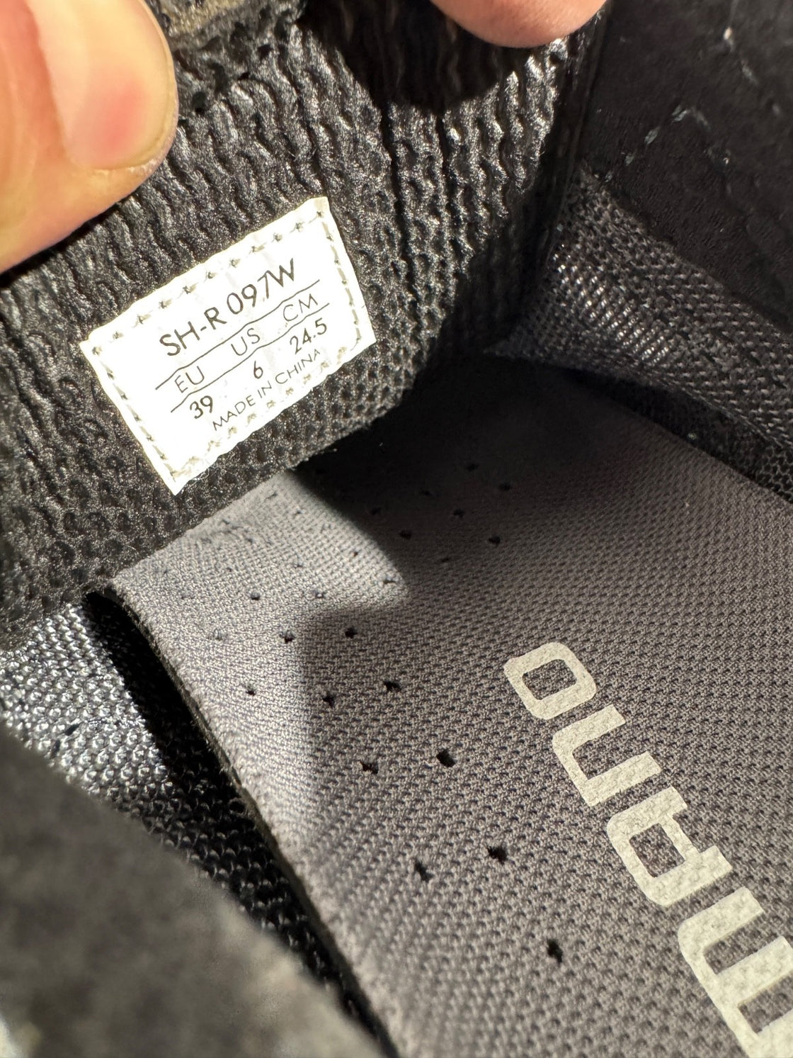 SHIMANO R097 Road Cycling Shoes Road Ladies EU38 US6 UK5 Mondo 245 cs 1314