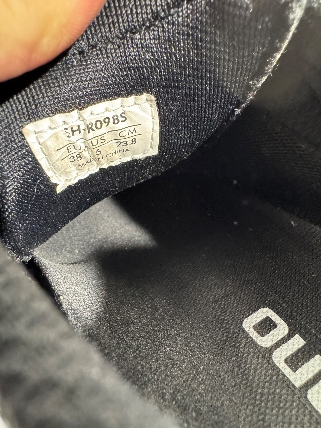 SHIMANO R098 Road Cycling Shoes Road Ladies EU38 US5 UK4 Mondo 238 cs 1315