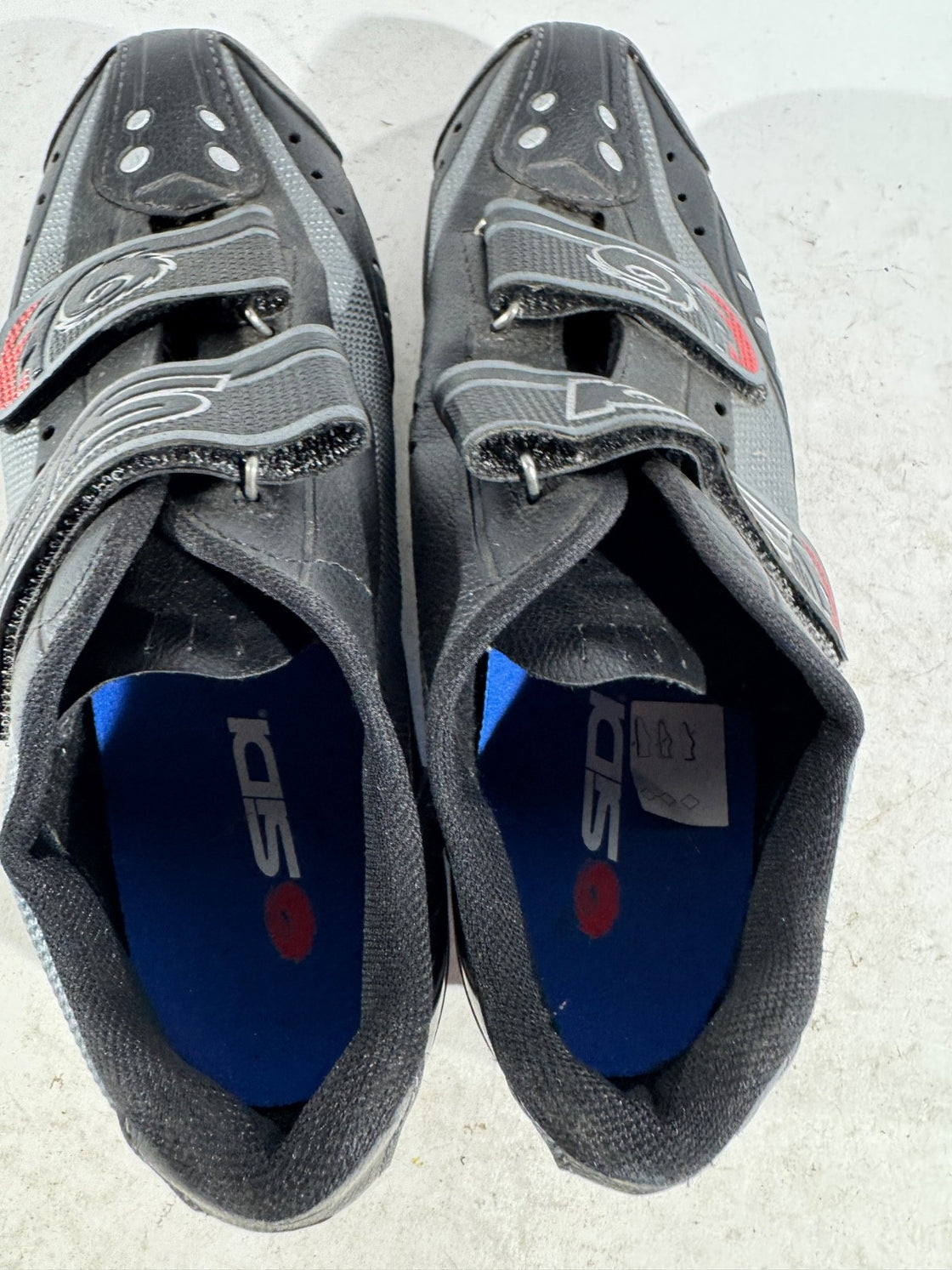 SIDI Road Cycling Shoes 3 Bolts EU42 US8 UK7 Mondo 258 cs 1317