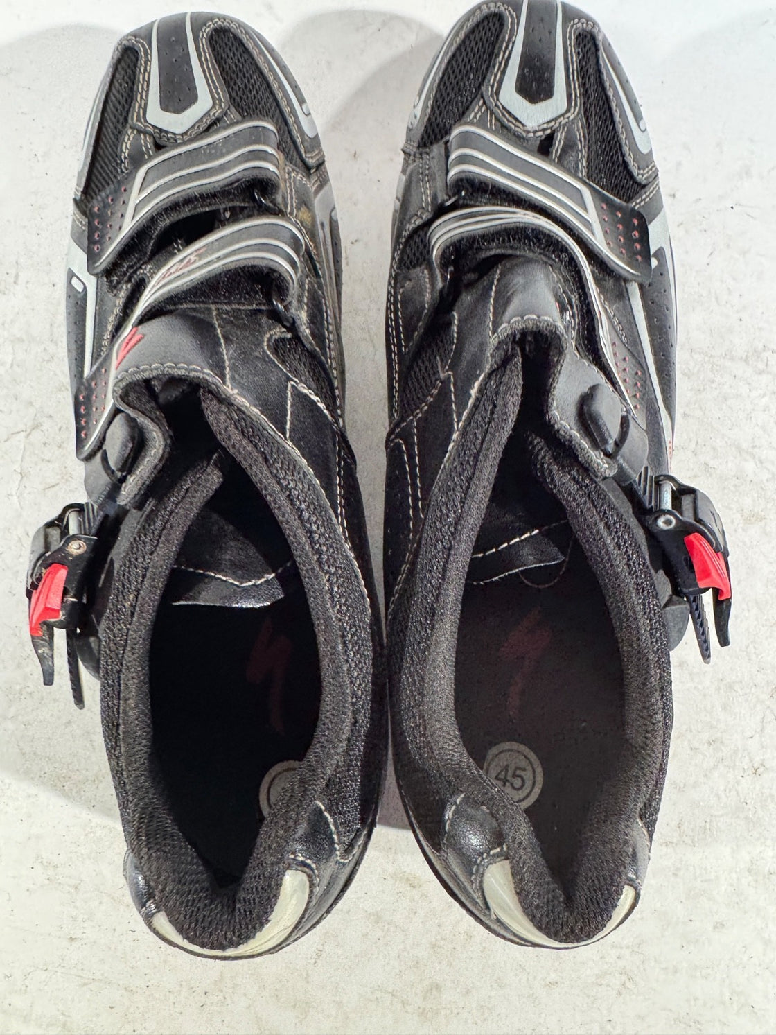 SPECIALIZED Road Cycling Shoes 3 Bolts EU45 US12 UK11 Mondo 290 cs 1318