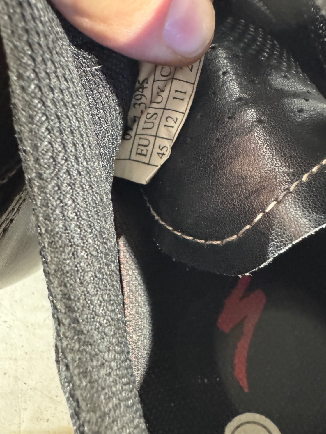 SPECIALIZED Road Cycling Shoes 3 Bolts EU45 US12 UK11 Mondo 290 cs 1318