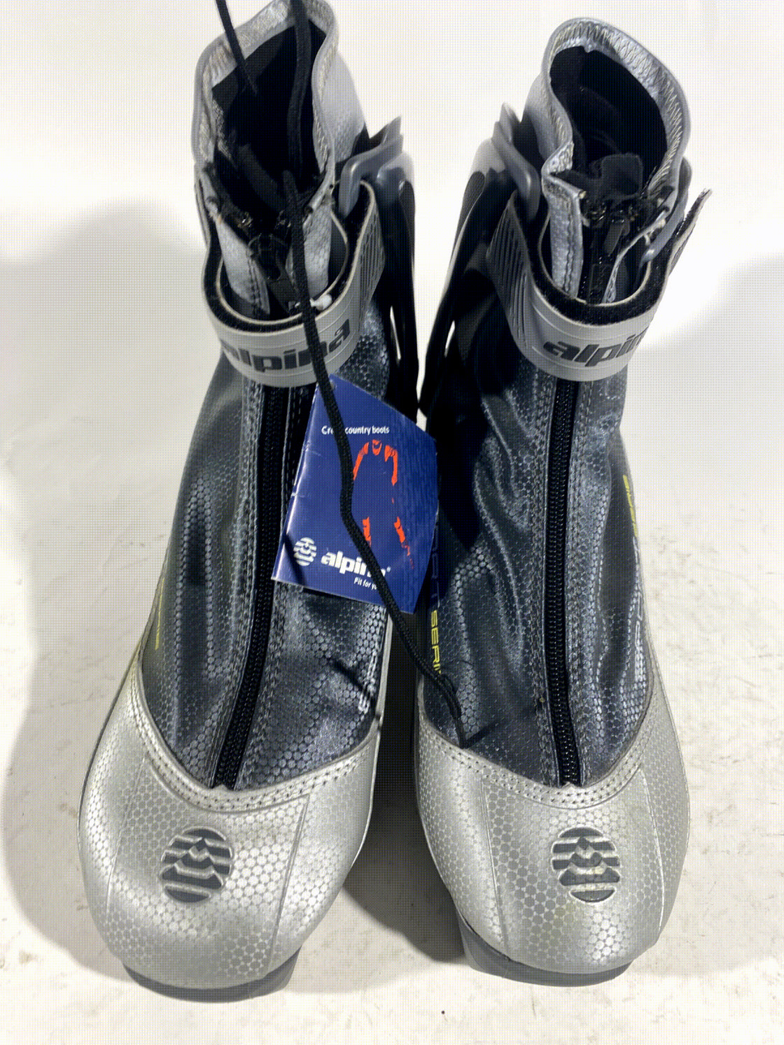 Alpina SR40 Combi Cross Country Ski Boots Classic Size EU43 SU9.5 NNN 3215