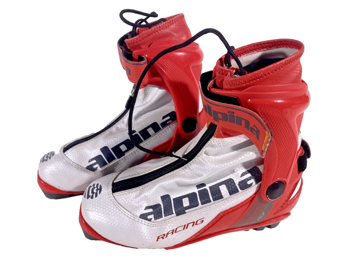 Alpina R Combi Nordic Cross Country Ski Boots Kids Size EU35 US3.5 NNN 3217