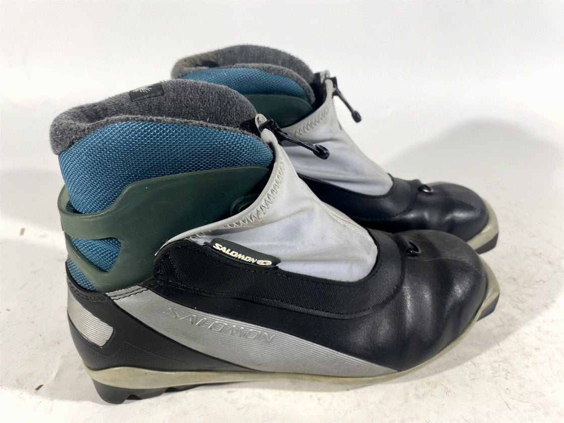 Salomon Nordic Cross Country Ski Boots Size EU38 2/3 US7 SNS Profil  3233