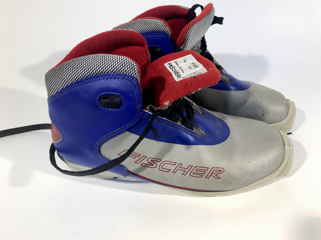 Fischer Classic Nordic Cross Country Ski Boots Size EU38  US6 SNS Profil 1356
