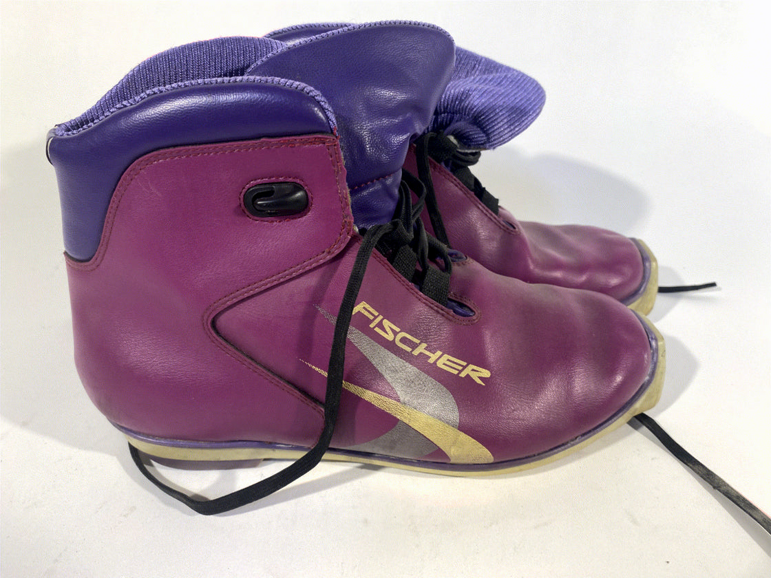 Fischer Classic Nordic Cross Country Ski Boots Size EU37 for SNS Profil 1357