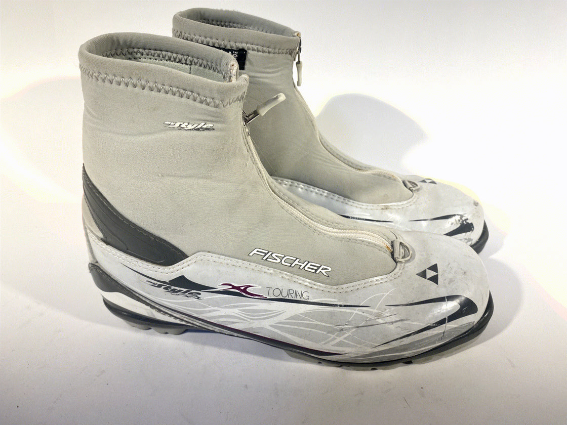 Fischer Touring Nordic Cross Country Ski Boots Size EU40 US7.5 for NNN 1359