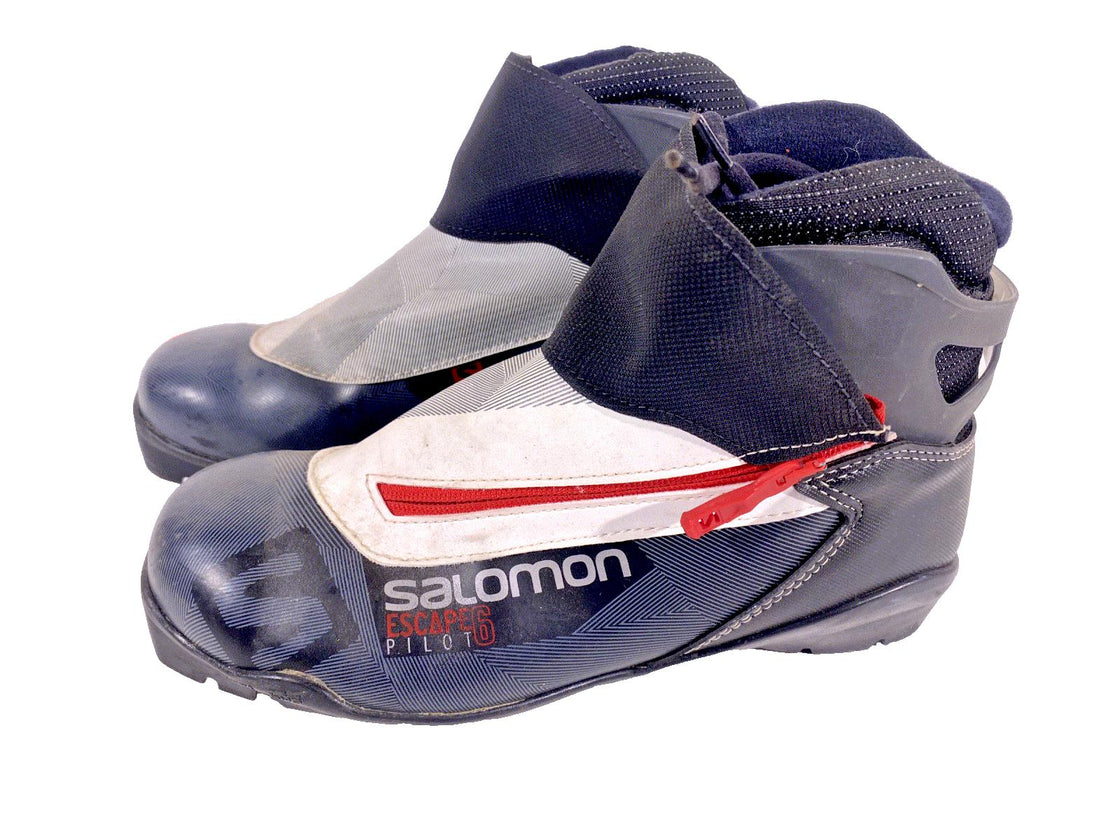 SALOMON Classic Nordic Cross Country Ski Boots Size EU38 2/3 US6 SNS Pilot 1370