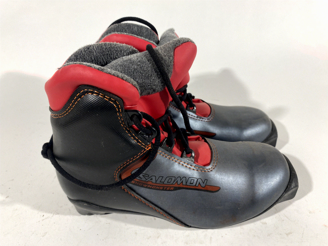 SALOMON Snowmonster Cross Country Ski Boots Size EU35.5 US3.5 SNS Profil 1373