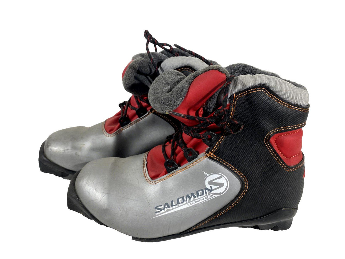SALOMON Classic Cross Country Ski Boots Size EU37 1/3 US5 SNS Profil 1374