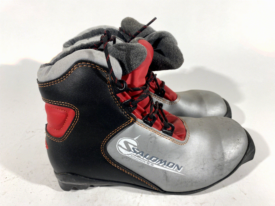 SALOMON Classic Cross Country Ski Boots Size EU37 1/3 US5 SNS Profil 1374