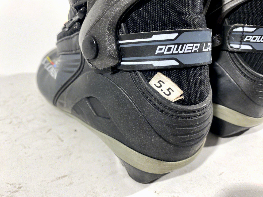 SALOMON R Combi Nordic Cross Country Ski Boots Size EU38 2/3 US6 SNS Pilot 1376