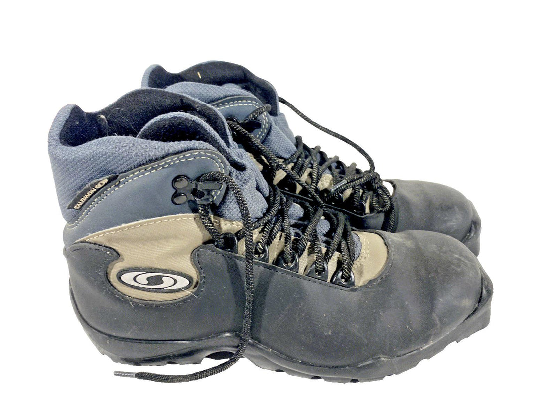 SALOMON Classic Nordic Cross Country Ski Boots Size EU40 US8 SNS profil 1380