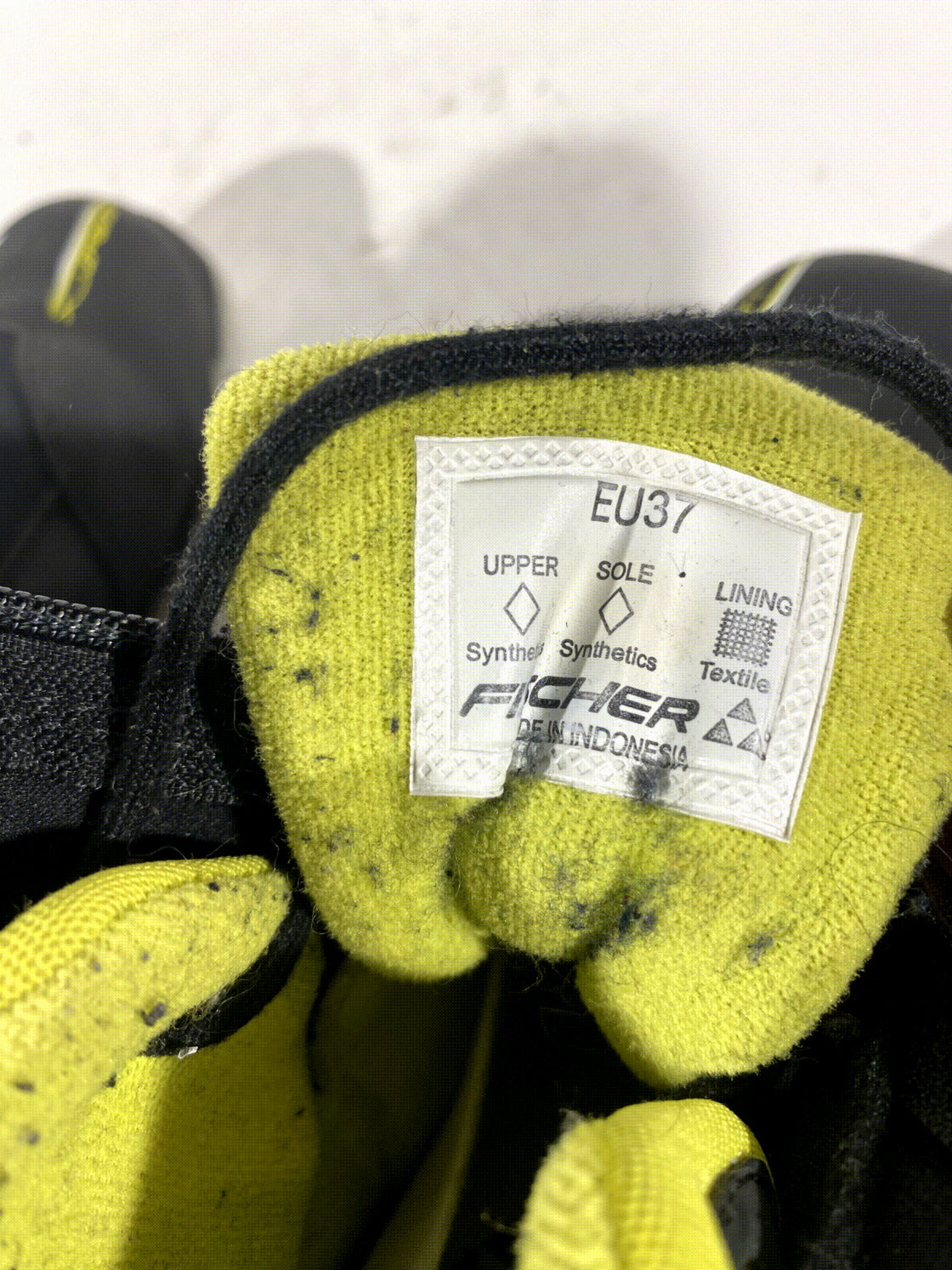 Fischer XJ Sprint Nordic Cross Country Ski Boots Size EU37 US5.5 NNN 1386