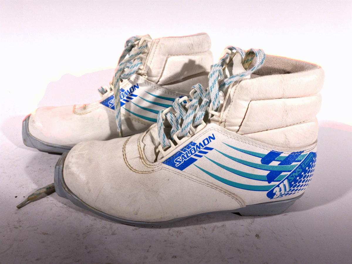 Salomon 3.1 Cross Country Ski Boots Classic SNS Profil EU 38 US 6 Vintage 1398