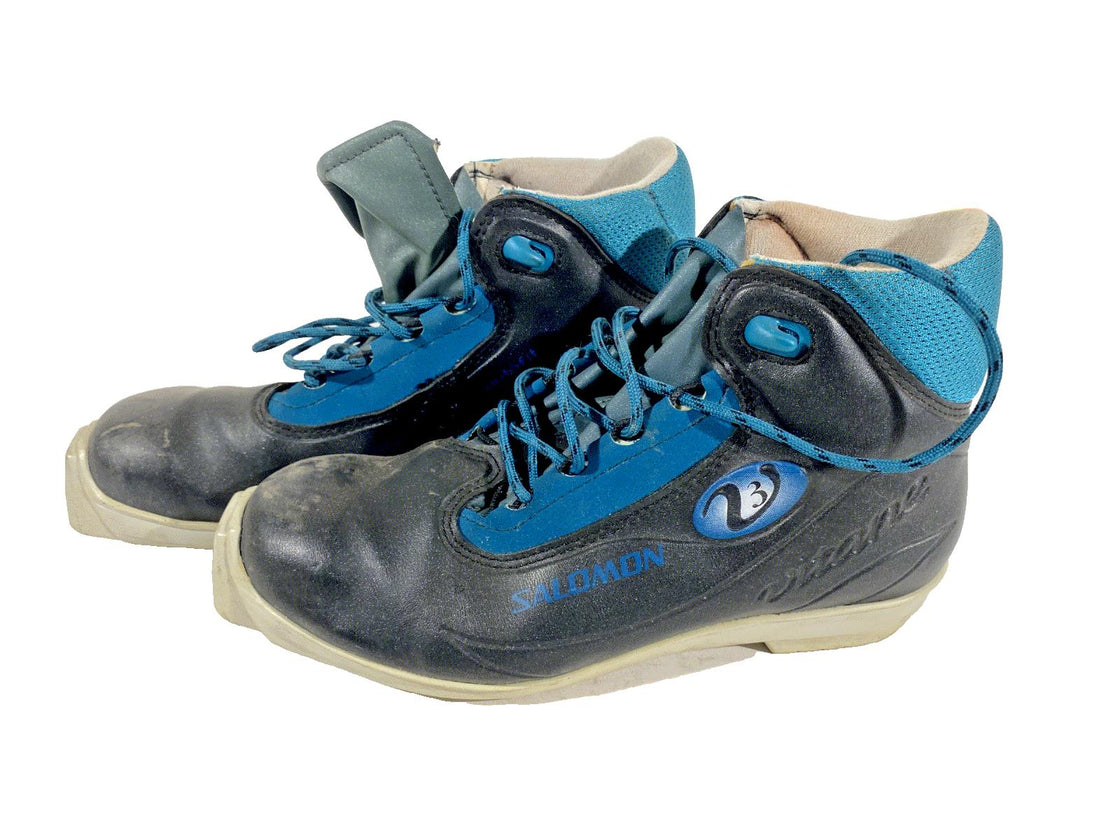 SALOMON 3.0 Nordic Cross Country Ski Boots Size EU39 US7 SNS profil 1399