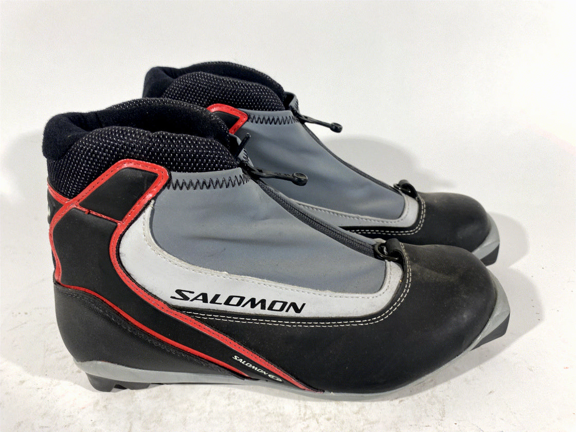 Salomon Touring Nordic Cross Country Ski Boots Size EU41 1/3 US8 SNS Profil 1402